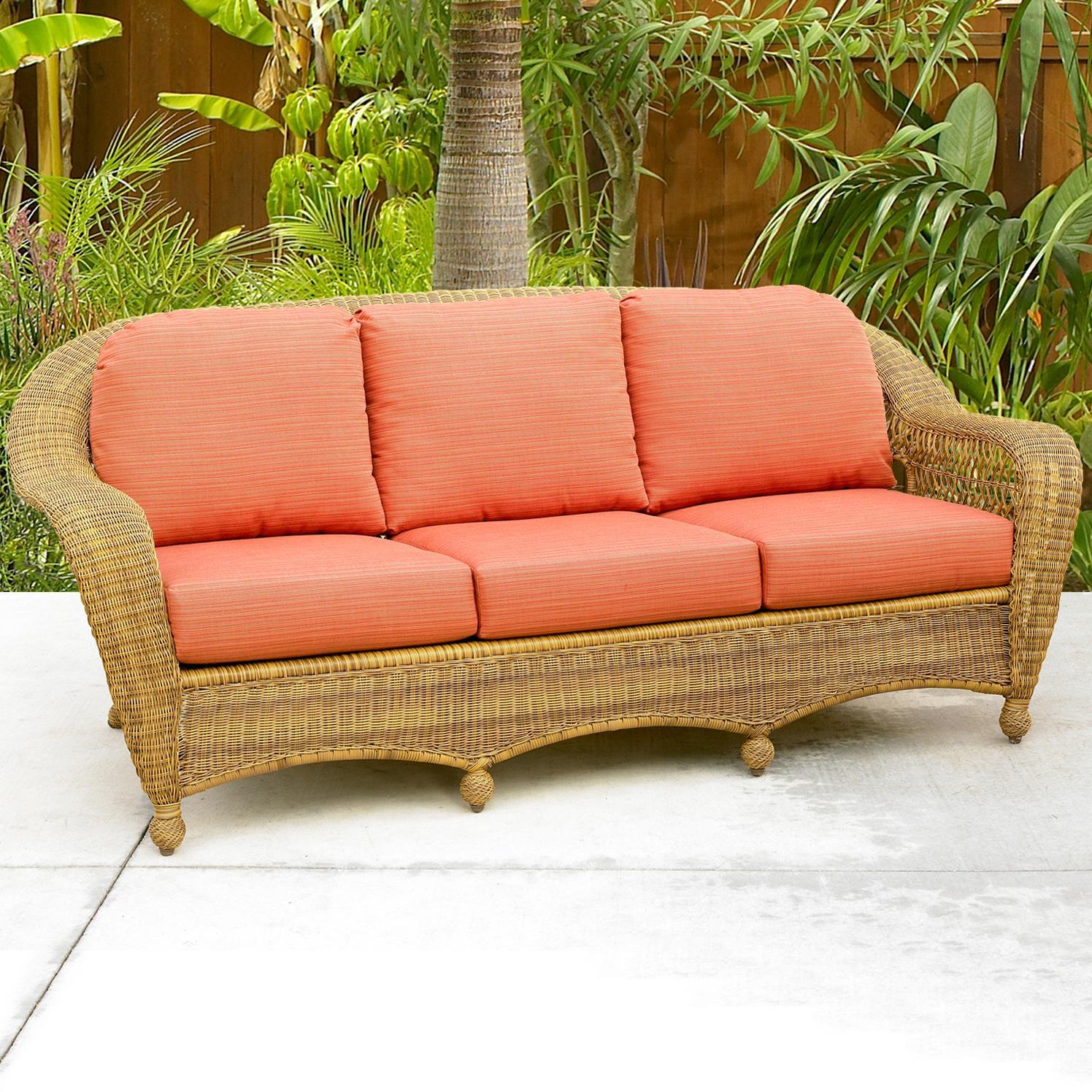 NorthCape International Charleston Wicker Sofa Find Your Furniture